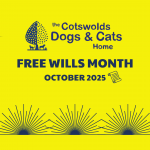 Celebrate Free Wills Month With The Cotswolds Dogs & Cats Home!